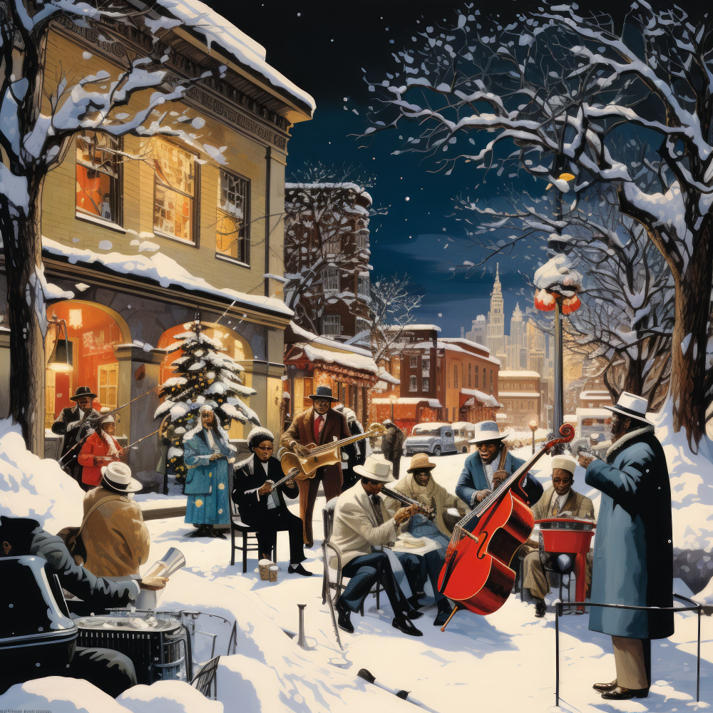 Charming Smooth Piano Jazz Christmas Candles