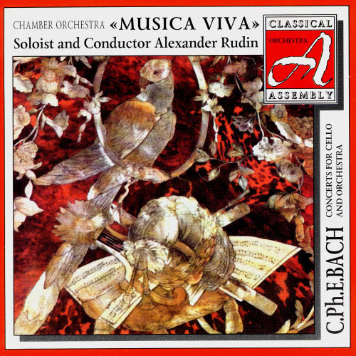 C.P.E.Bach. Cello Concerto in A major, Wq.172, H.439. II - Largo con sordini, mesto