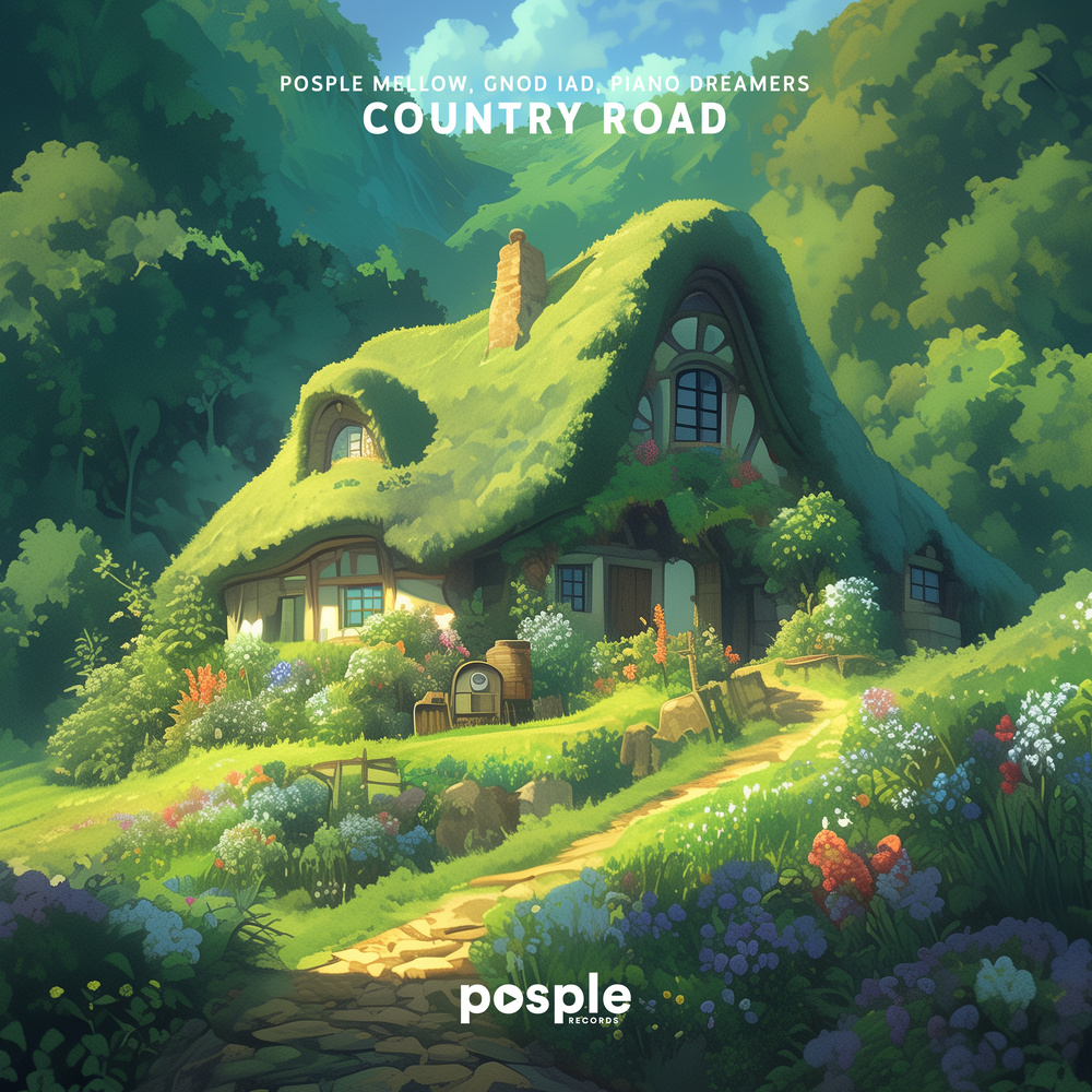 Country Road (with water sounds)