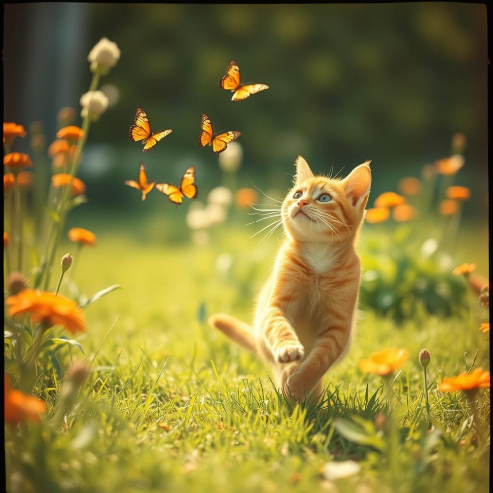 The Naughty Little Orange Cat