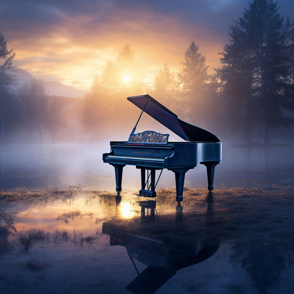 Melodic Piano Gentle Rain