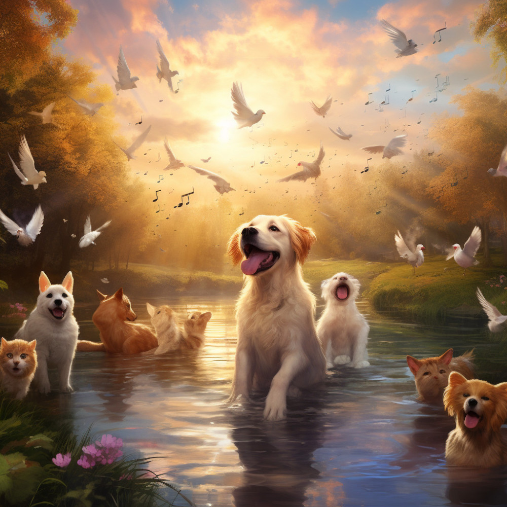Oceanic Companionship with Pets