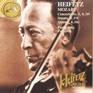 收聽Jascha Heifetz的Violin Concerto No. 5, K.219, in A "Turkish": Allegro aperto歌詞歌曲