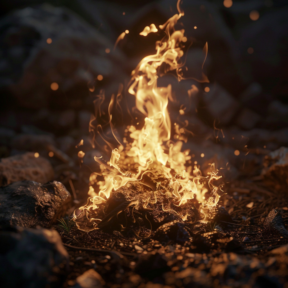 Quiet Flames for Quiet Nights