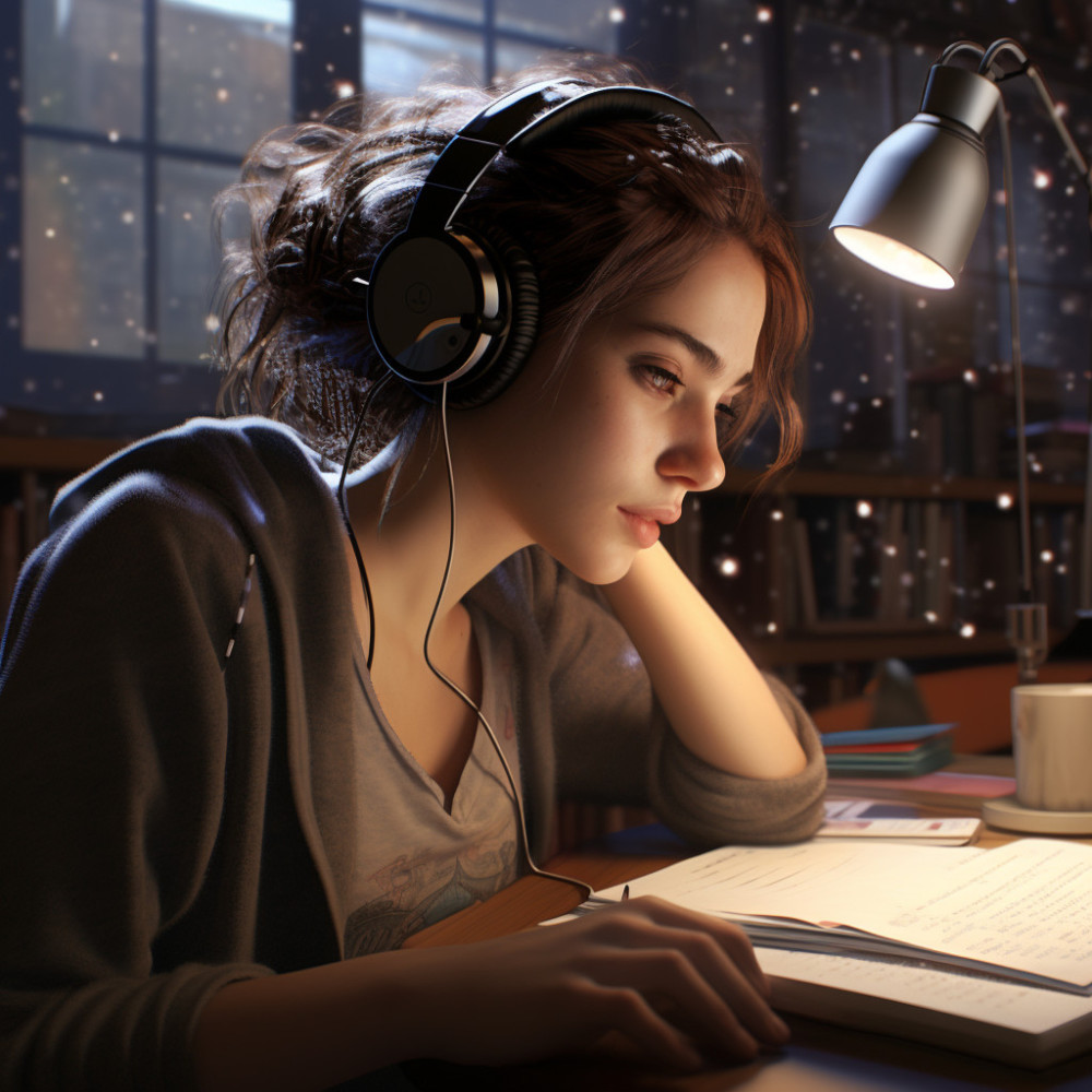 Harmonious Study with Binaural Beats