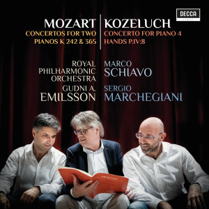 อัลบัม Mozart: Concertos For Two Pianos K 242 & 365; Kozeluch: Four Hands Piano Concerto ศิลปิน Sergio Marchegiani