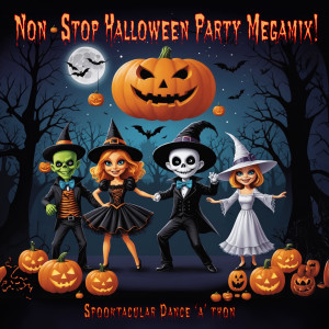 Album Non-Stop Halloween Party Megamix! - Spooktacular Dance-a-thon from The Tiny Boppers