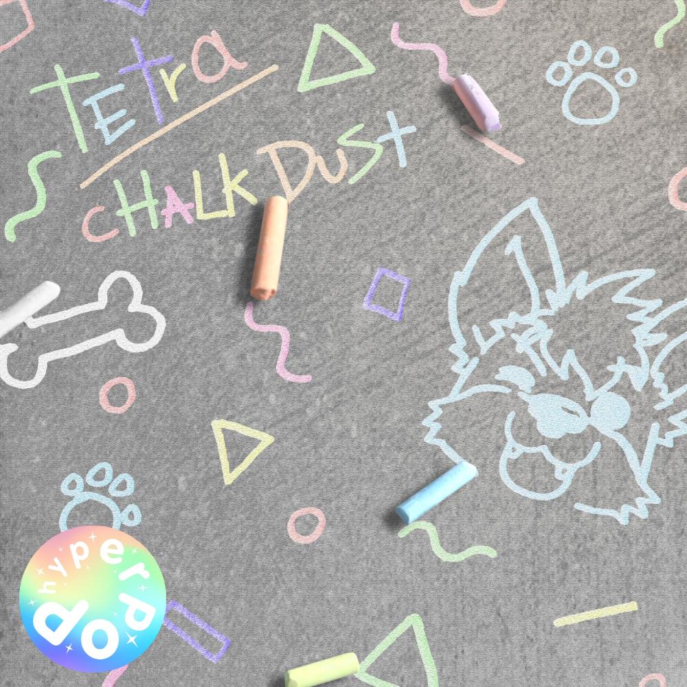 chalk dust