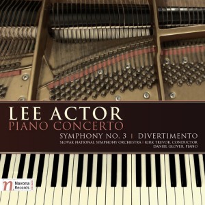 อัลบัม Lee Actor: Piano Concerto ศิลปิน Slovak National Symphony Orchestra