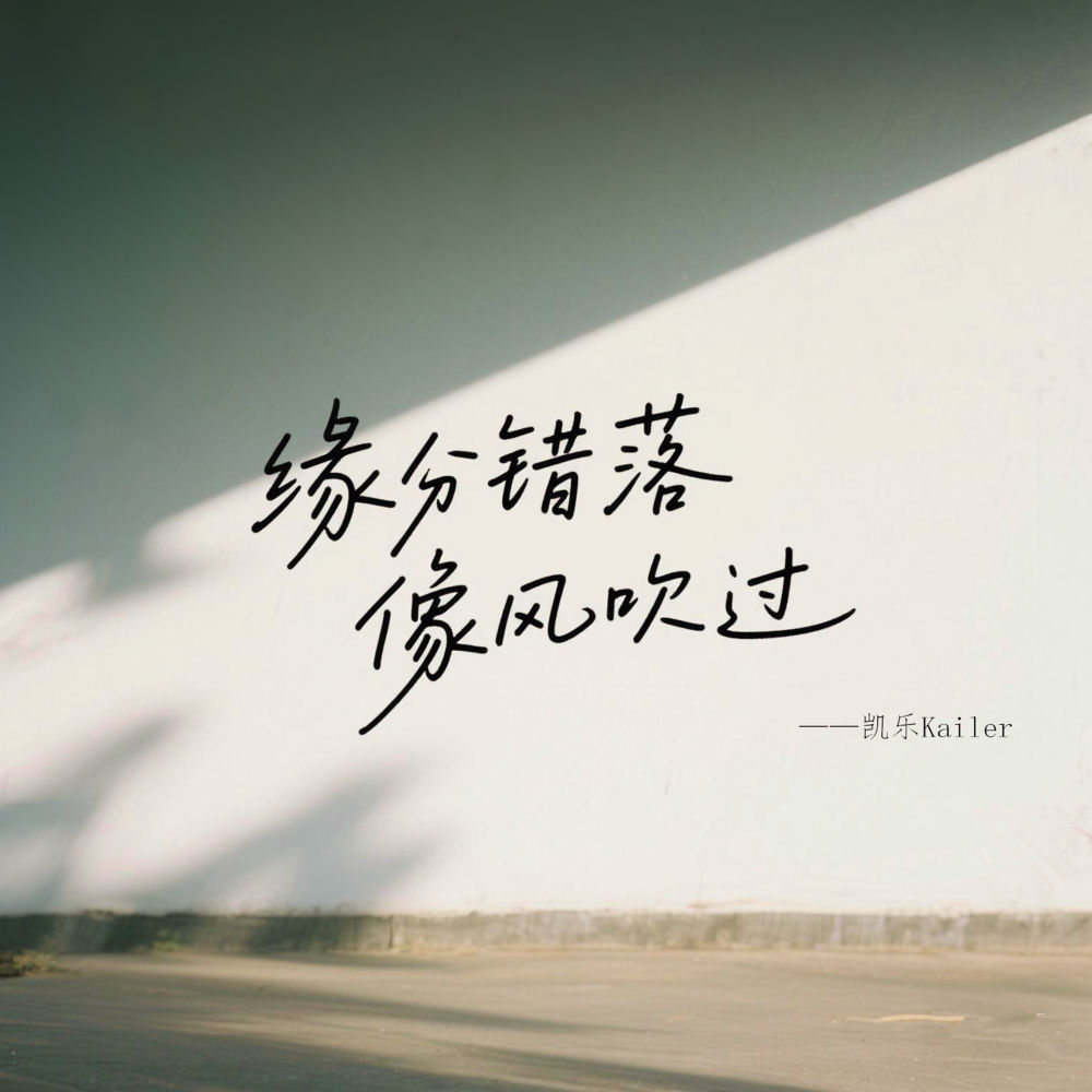 错过 (缘分错落 像风吹过)