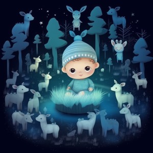 Children's Music的专辑Peaceful Lamb Night