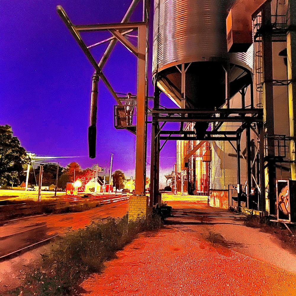 alone in the sunset