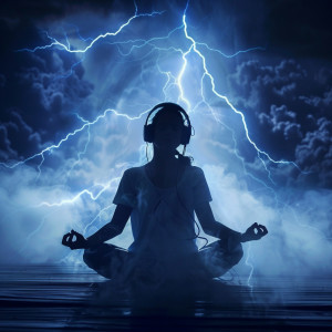 Rain Sounds for Relaxation的專輯Thunder Meditation: Calming Tones