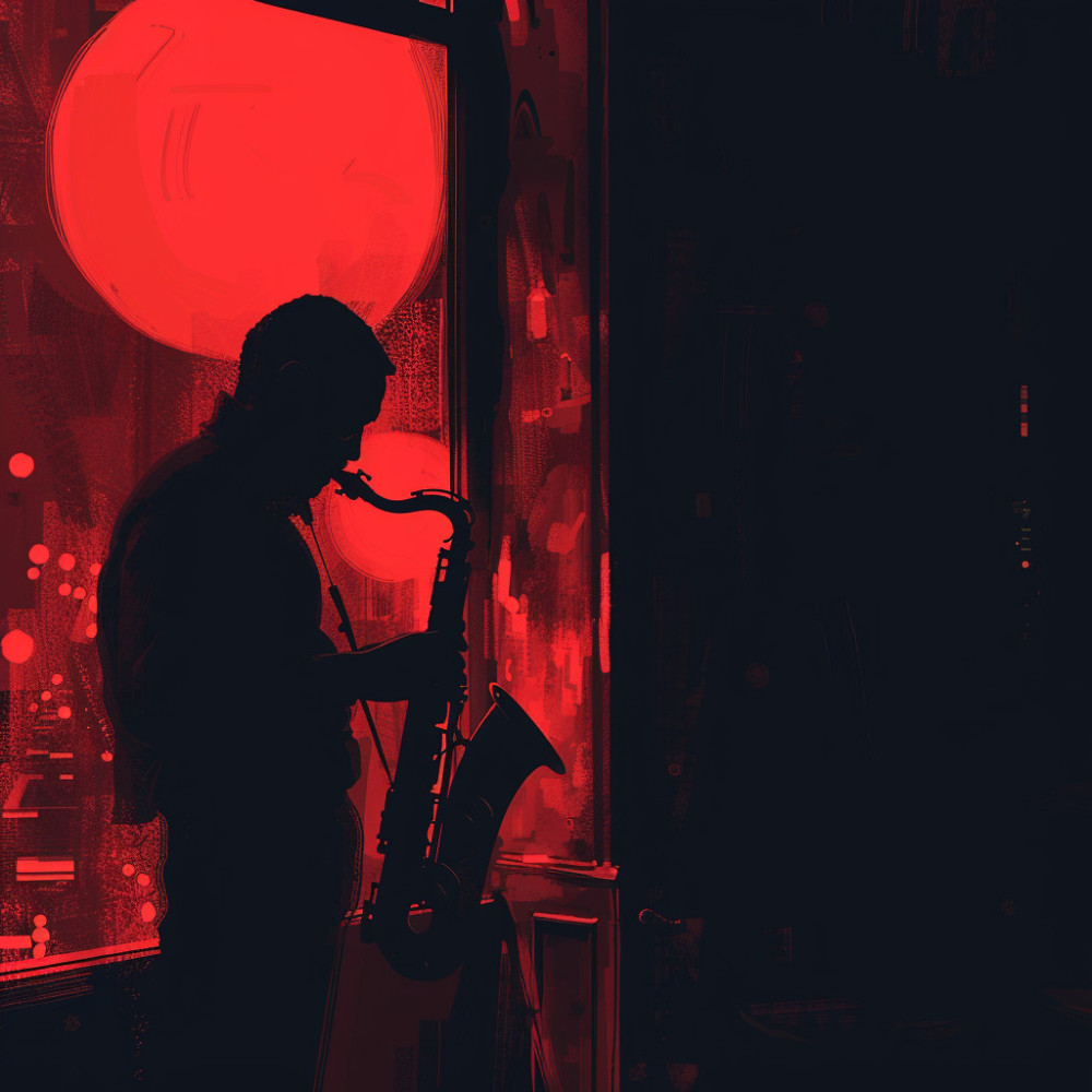 Ritmo Nocturno Del Centro De La Ciudad Jazz