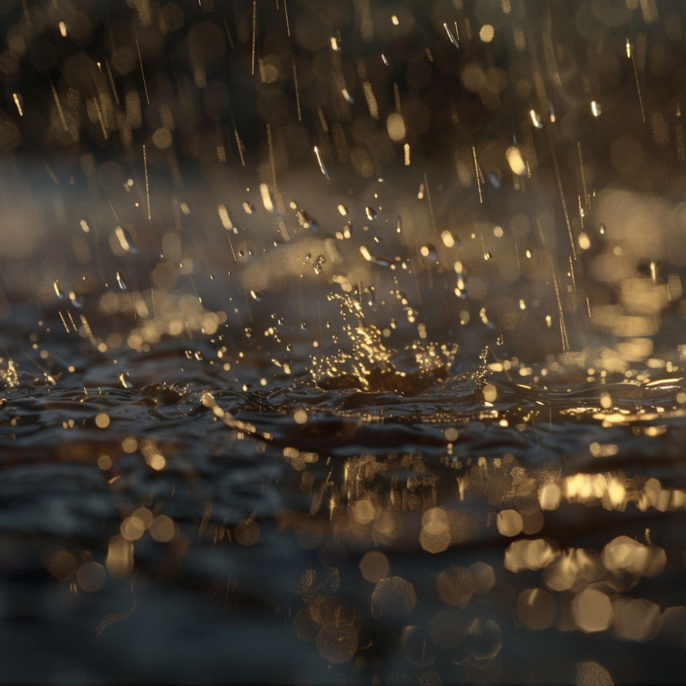 Soft Binaural Rain for Cat's Peaceful Time