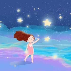 收聽靜心鋼琴曲的繁星夜空 (完整版)歌詞歌曲