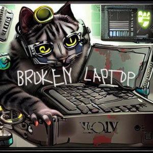 Album Broken Laptop from Sorry