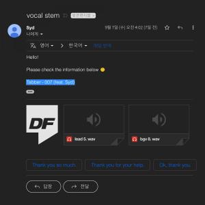 Listen to 007 (feat. Syd) song with lyrics from Tabber