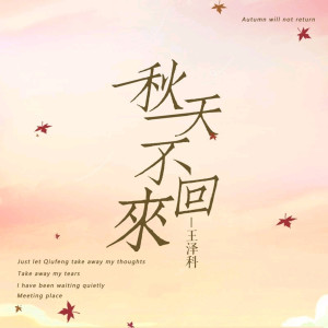 收聽王澤科的秋天不回來歌詞歌曲