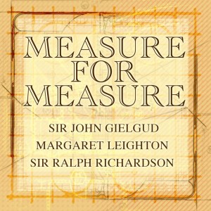 Sir John Gielgud的专辑Measure For Measure