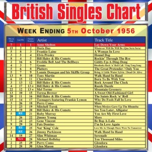 Album British Singles Chart - Week Ending 5 October 1956 from 