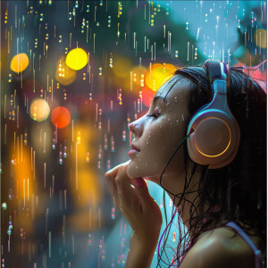 อัลบัม Binaural Rain Lullabies: Sleep Melodies ศิลปิน Rain Sounds for Sleep