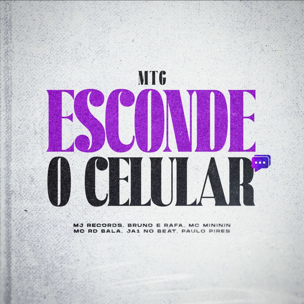 Mtg Esconde o Celular (Studio|Explicit)