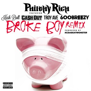 Dengarkan lagu Broke Boy (Remix) (Explicit) nyanyian Philthy Rich dengan lirik