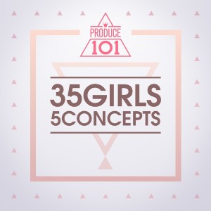 อัลบัม Produce 101: 35 Girls 5 Concepts ศิลปิน PRODUCE 101