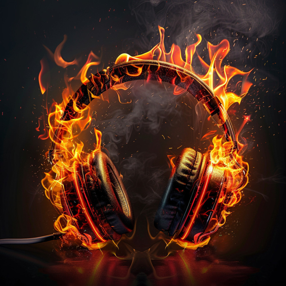 Fire's Steady Cadence