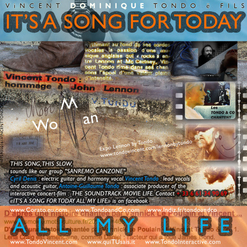 It's a Song for Today All My Life
