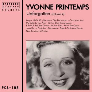 Yvonne Printemps的專輯Unforgotten Volume 4