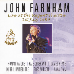 John Farnham的專輯John Farnham Live At The Regent Theatre