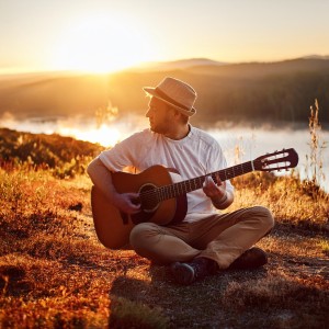 Moderno Musica Relajante de Guitarra的專輯Serenidad Del Sueño: Música De Guitarra Suave