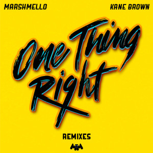 收聽Marshmello的One Thing Right (KDrew Remix)歌詞歌曲