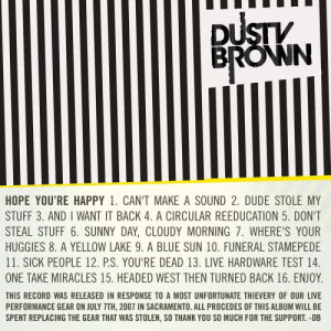 ดาวน์โหลดและฟังเพลง Where's Your Huggies พร้อมเนื้อเพลงจาก Dusty Brown