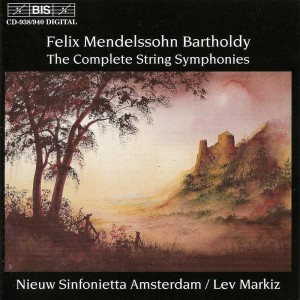 Mendelssohn: Complete String Symphonies Nos. 1-12 dari Amsterdam Sinfonietta