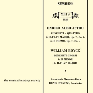 Denis Stevens的專輯Albicastro & Boyce: Concerti and Concerti Grossi