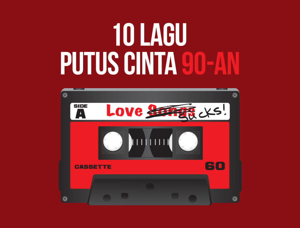 10 Lagu Putus Cinta 90-an