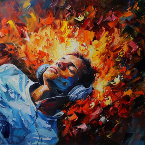 อัลบัม Slumber by the Fire: Soothing Sleep Sounds ศิลปิน Music of Nature