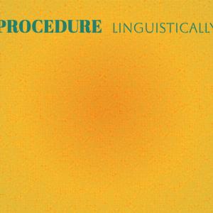 收听Guste Yess的Procedure Linguistically歌词歌曲