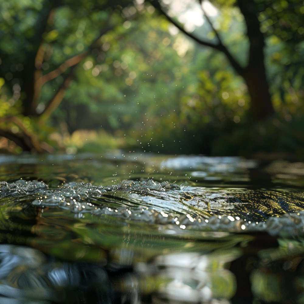 Soft Binaural Waterfalls for Sleep