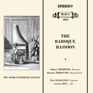 อัลบัม The Baroque Bassoon ศิลปิน Thomas Trobaugh