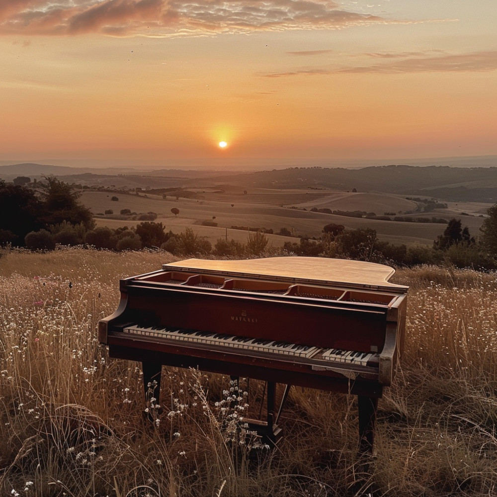 Calma Nocturna De Piano Atenta
