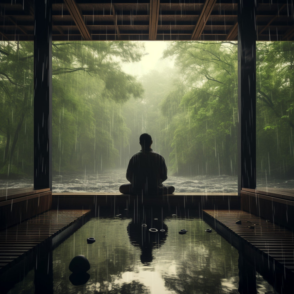 Focus Binaural Rain Echoes