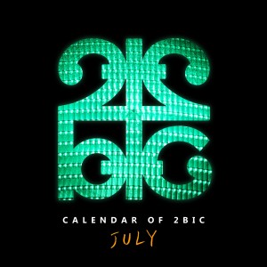 Album Calendar of 2BIC (July) from 2BiC