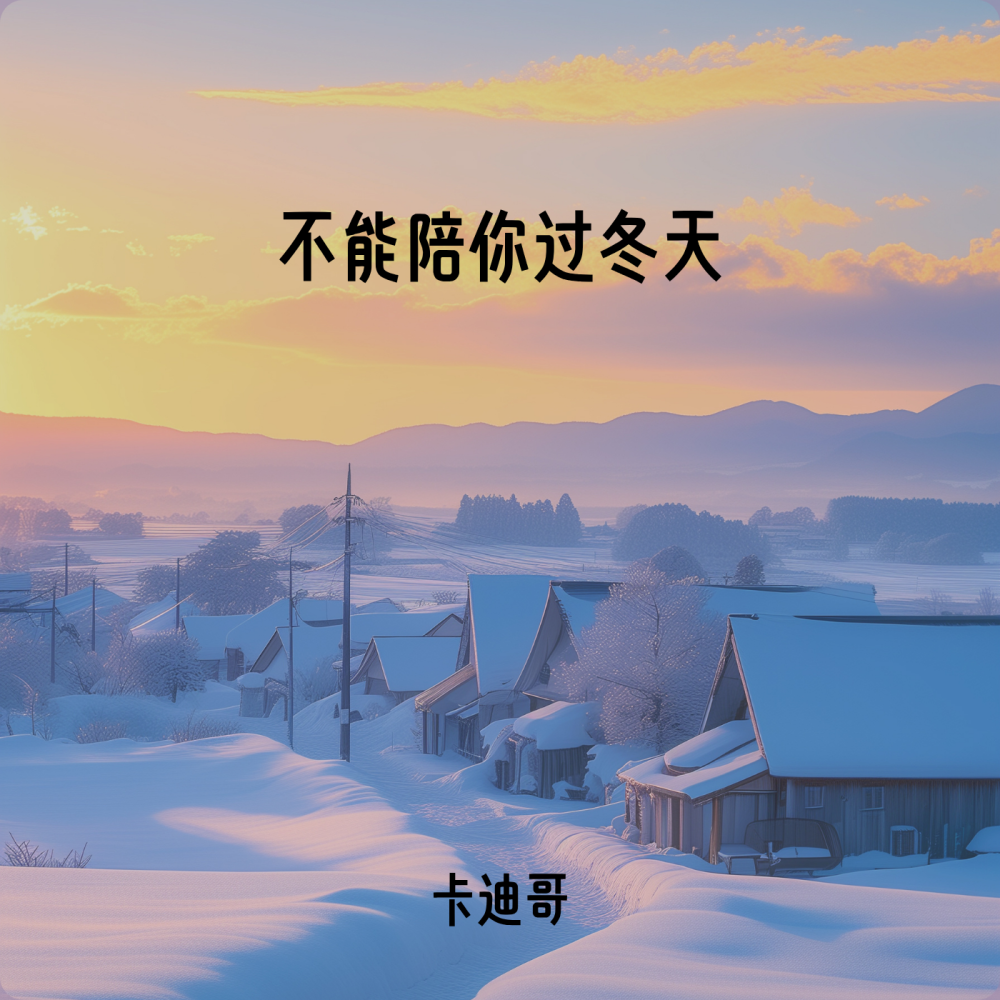 不能陪你过冬天 (伴奏)