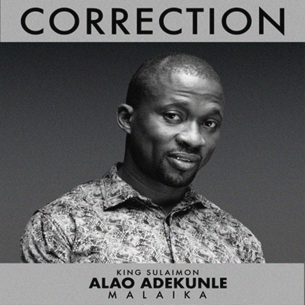 Correction