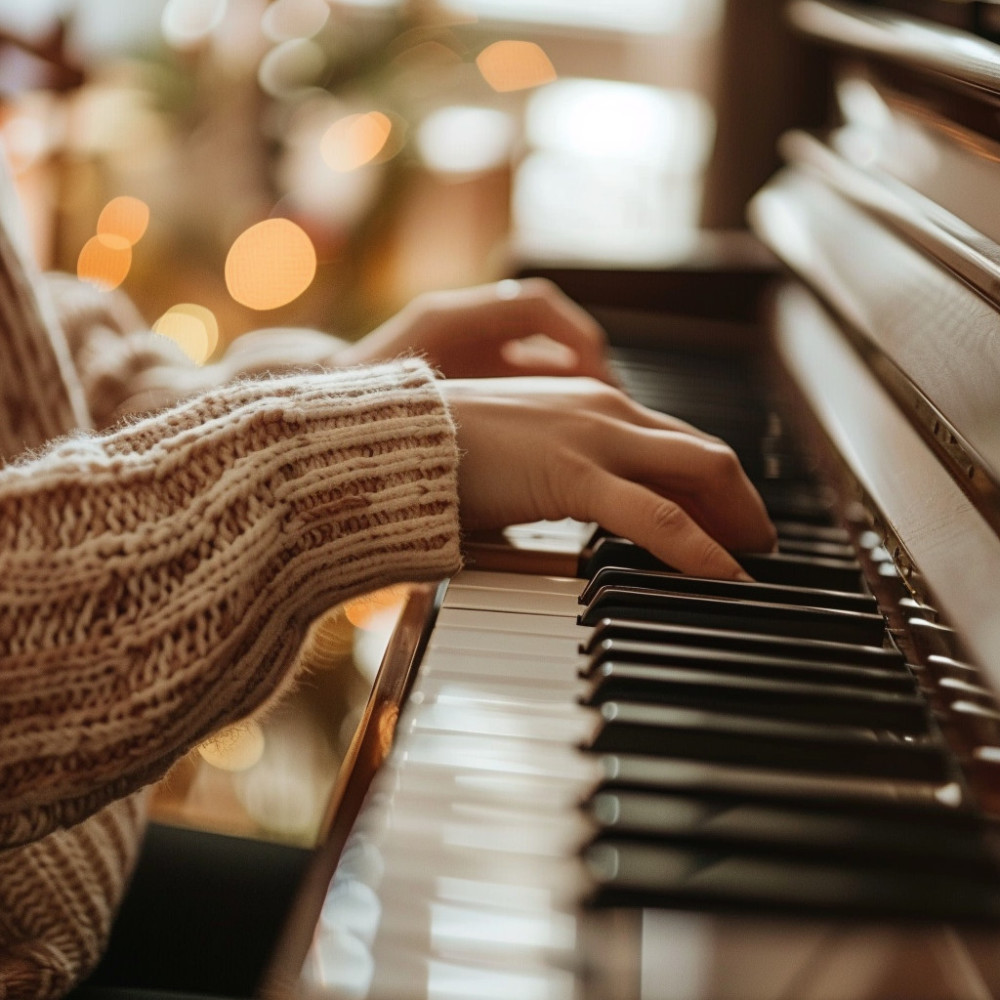 Viaje De Sueño Sereno Del Piano