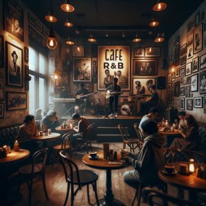 Album Cafe R&B (Swinging Blues, Cool Jazz) from Jazz Music Collection